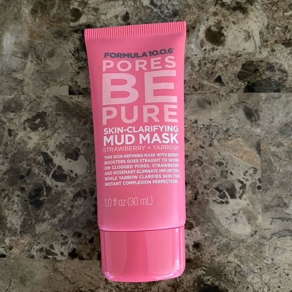 New and sealed, Formula 10.0.6 Pores Be Pure mud mask, 1 fl oz- travel size - Picture 1 of 3